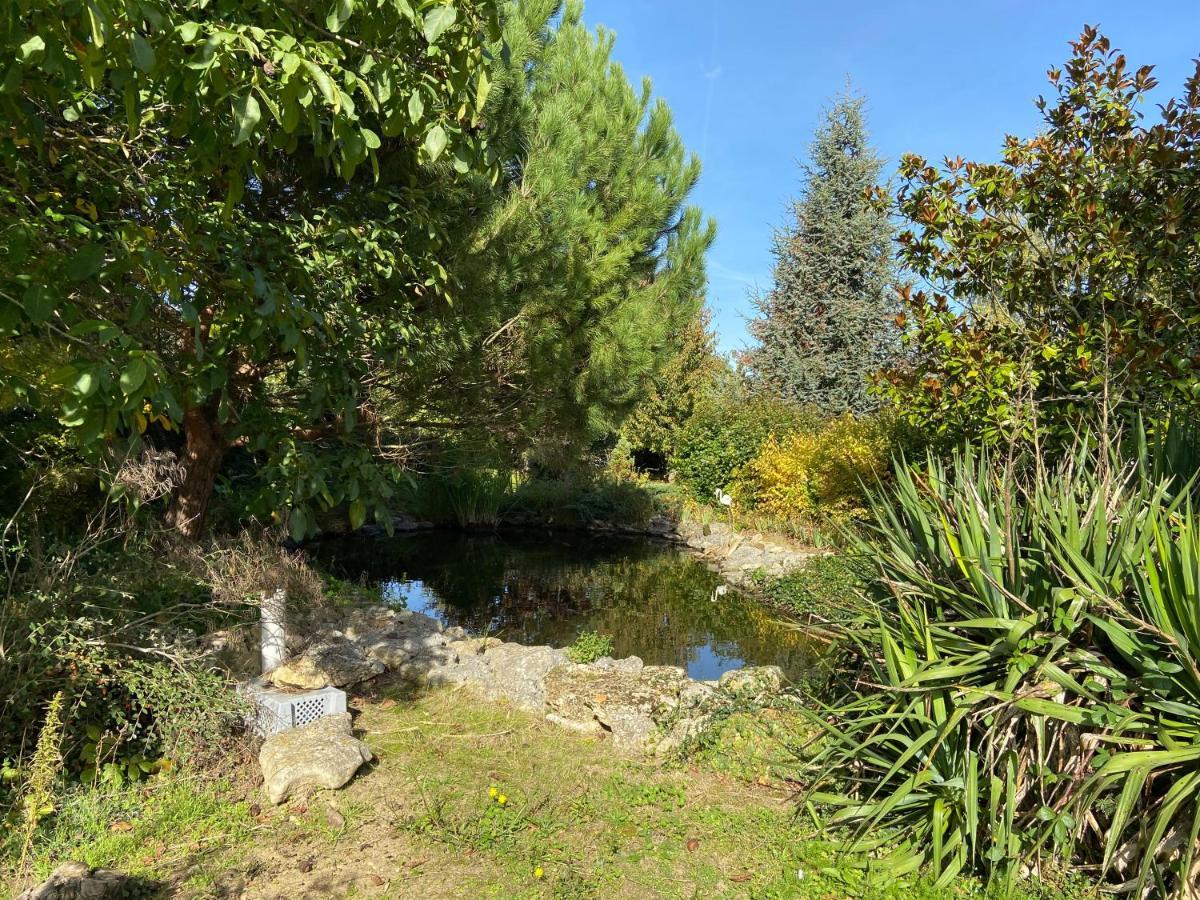 La Charmeraie : Gite De Charme, Piscine Et Spa Thesee Exterior photo